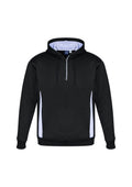 Unisex Renegade Hoodie - Black/White/Silver ||SRC=https://cdn.fashionbizapps.nz/honeybee/images/SW710M_bProduct_Black_White_Silver_01_UUZ1Iih.jpg