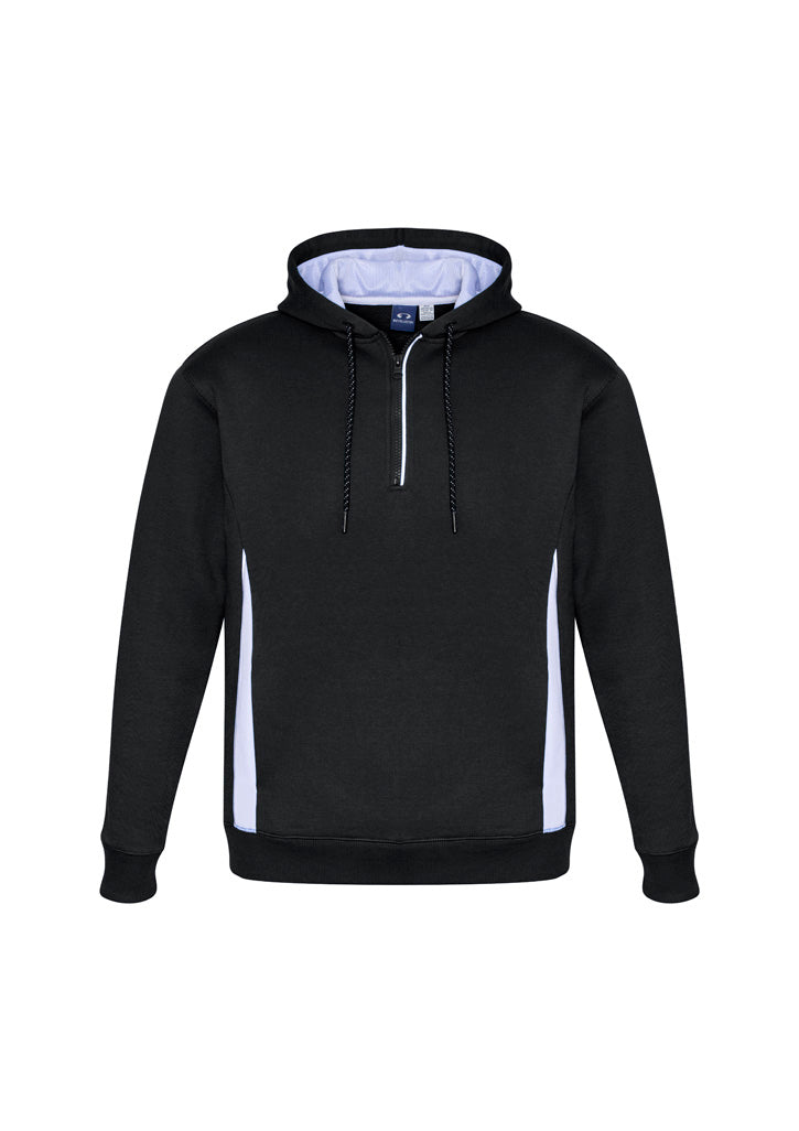 Unisex Renegade Hoodie - Black/White/Silver ||SRC=https://cdn.fashionbizapps.nz/honeybee/images/SW710M_bProduct_Black_White_Silver_01_UUZ1Iih.jpg