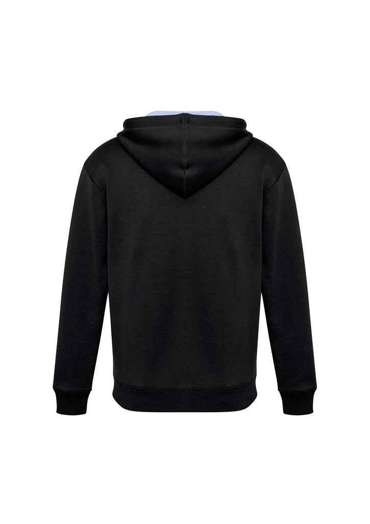 Unisex Renegade Hoodie - Black/White/Silver ||SRC=https://cdn.fashionbizapps.nz/honeybee/images/SW710M_bProduct_Black_White_Silver_02_Tl4OtQJ.jpg