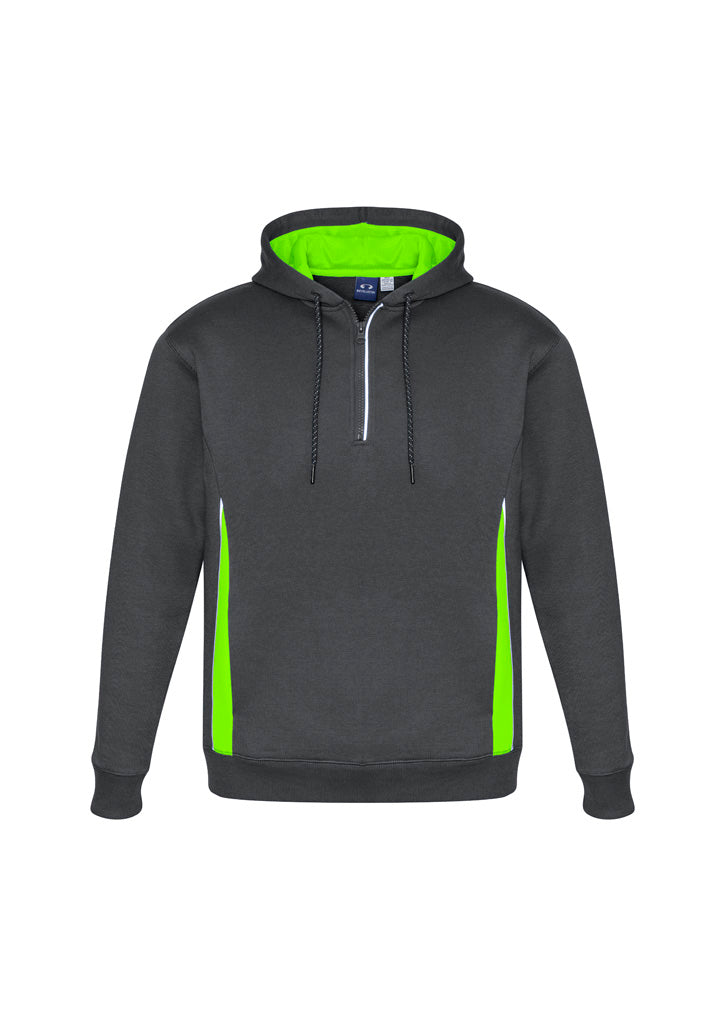 Unisex Renegade Hoodie - Grey/Fluoro Lime/Silver ||SRC=https://cdn.fashionbizapps.nz/honeybee/images/SW710M_bProduct_Grey_FluoroLime_Silver_01_f86cgfQ.jpg