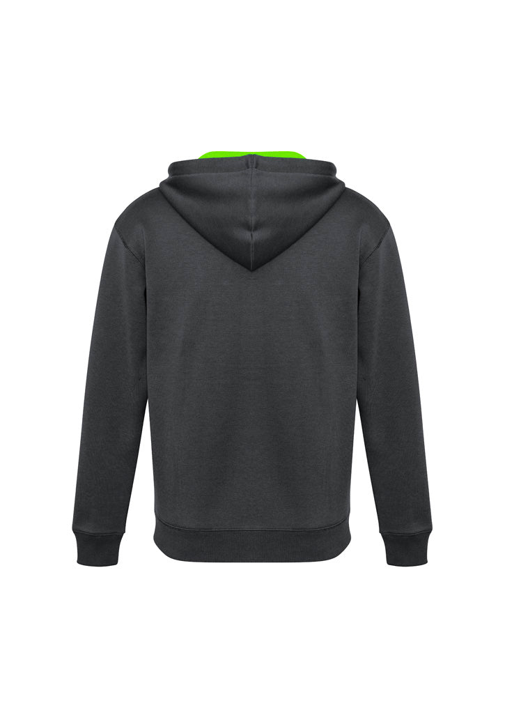 Unisex Renegade Hoodie - Grey/Fluoro Lime/Silver ||SRC=https://cdn.fashionbizapps.nz/honeybee/images/SW710M_bProduct_Grey_FluoroLime_Silver_02_1O6GQy4.jpg