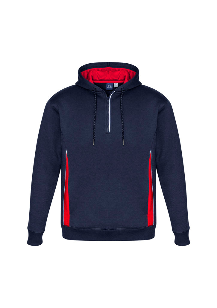 Unisex Renegade Hoodie - Navy/Red/Silver ||SRC=https://cdn.fashionbizapps.nz/honeybee/images/SW710M_bProduct_Navy_Red_Silver_01_XBSm12G.jpg