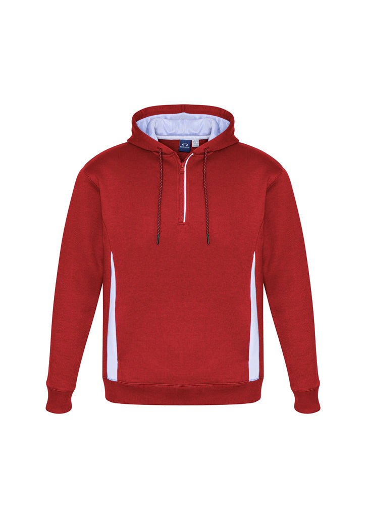 Unisex Renegade Hoodie - Red/White/Silver ||SRC=https://cdn.fashionbizapps.nz/honeybee/images/SW710M_bProduct_Red_White_Silver_01_Ti6R9Hk.jpg