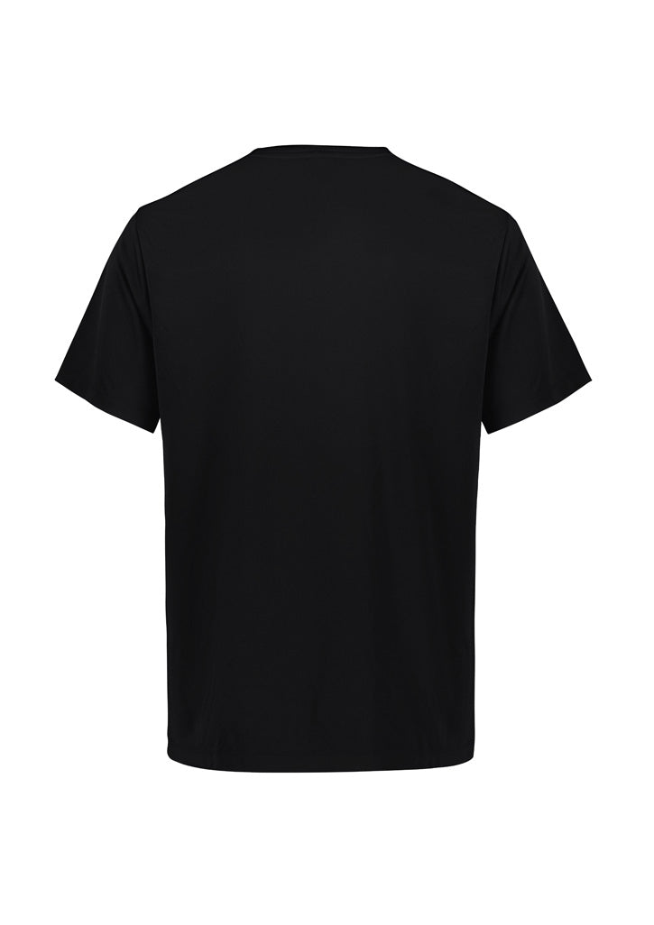 Mens Action Short Sleeve Tee - Black ||SRC=https://cdn.fashionbizapps.nz/honeybee/images/T207MS_bProduct_Black_02_85pfZ0u.jpg