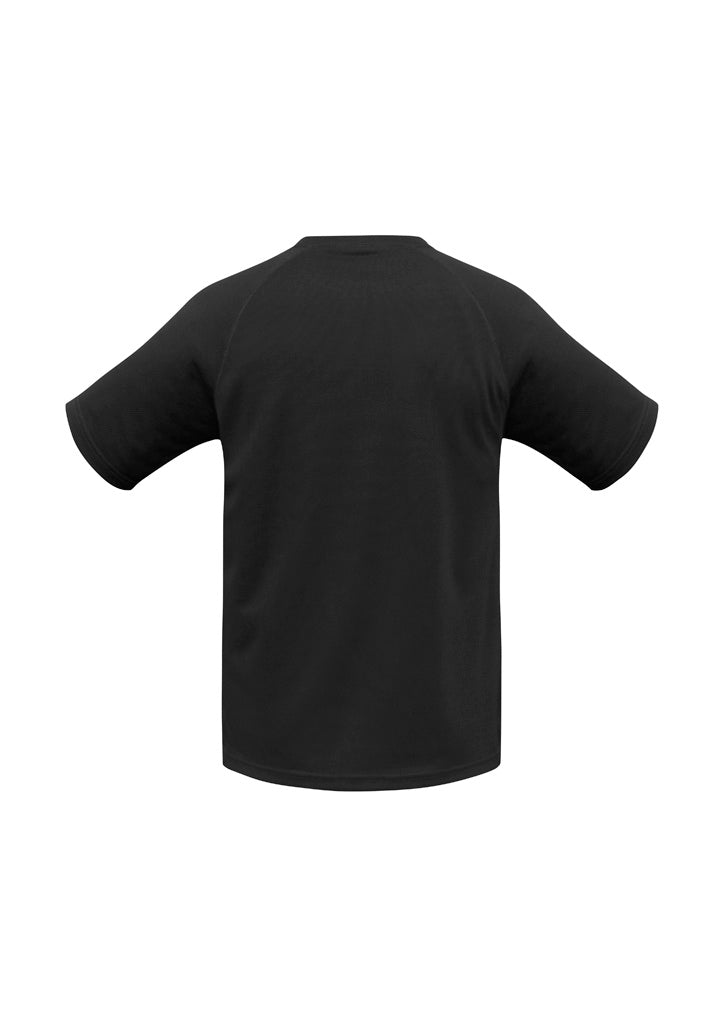 Kids Sprint Short Sleeve Tee - Black ||SRC=https://cdn.fashionbizapps.nz/honeybee/images/T301KS_bProduct_Black_02_mDCYoqm.jpg