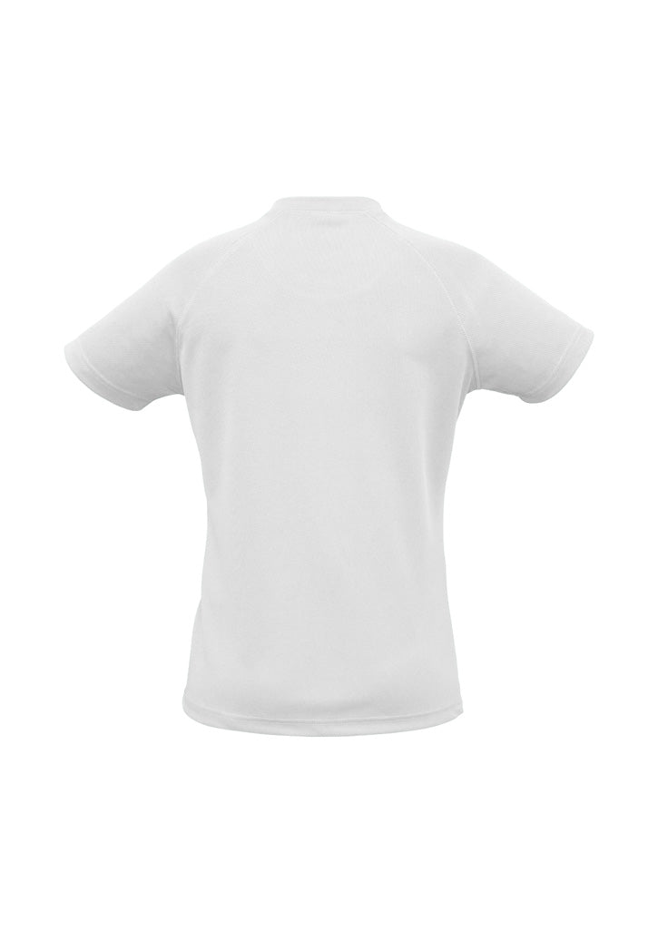 Womens Sprint Short Sleeve Tee - White ||SRC=https://cdn.fashionbizapps.nz/honeybee/images/T301LS_bProduct_White_02_OVKLF8M.jpg