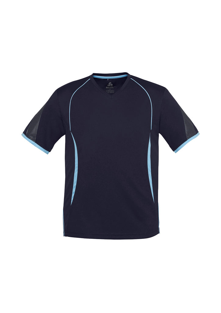 Mens Razor Short Sleeve Tee - Navy/Sky ||SRC=https://cdn.fashionbizapps.nz/honeybee/images/T406MS_bProduct_Navy_Sky_01_dcFA7Wr.jpg
