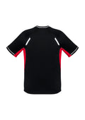 Kids Renegade Short Sleeve Tee - Black/Red/Silver ||SRC=https://cdn.fashionbizapps.nz/honeybee/images/T701KS_bProduct_Black_Red_Silver_02_EK9KJvr.jpg