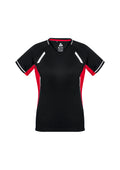 Womens Renegade Short Sleeve Tee - Black/Red/Silver ||SRC=https://cdn.fashionbizapps.nz/honeybee/images/T701LS_bProduct_Black_Red_Silver_01_jn0PhOB.jpg