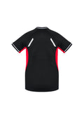 Womens Renegade Short Sleeve Tee - Black/Red/Silver ||SRC=https://cdn.fashionbizapps.nz/honeybee/images/T701LS_bProduct_Black_Red_Silver_02_B6KuBKE.jpg