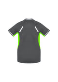Womens Renegade Short Sleeve Tee - Grey/Fluoro Lime/Silver ||SRC=https://cdn.fashionbizapps.nz/honeybee/images/T701LS_bProduct_Grey_FluoroLime_Silver_02_vEbyKxa.jpg