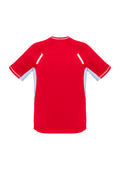 Mens Renegade Short Sleeve Tee - Red/White/Silver ||SRC=https://cdn.fashionbizapps.nz/honeybee/images/T701MS_Product_RedWhite_02.jpg