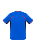 Mens Renegade Short Sleeve Tee - Royal/Navy/Fluoro Orange ||SRC=https://cdn.fashionbizapps.nz/honeybee/images/T701MS_Product_RoyalNavyFluoroOrange_02.jpg