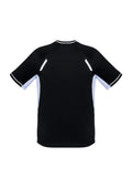 Mens Renegade Short Sleeve Tee - Black/White/Silver ||SRC=https://cdn.fashionbizapps.nz/honeybee/images/T701MS_bProduct_Black_White_Silver_02_J4J6RST.jpg