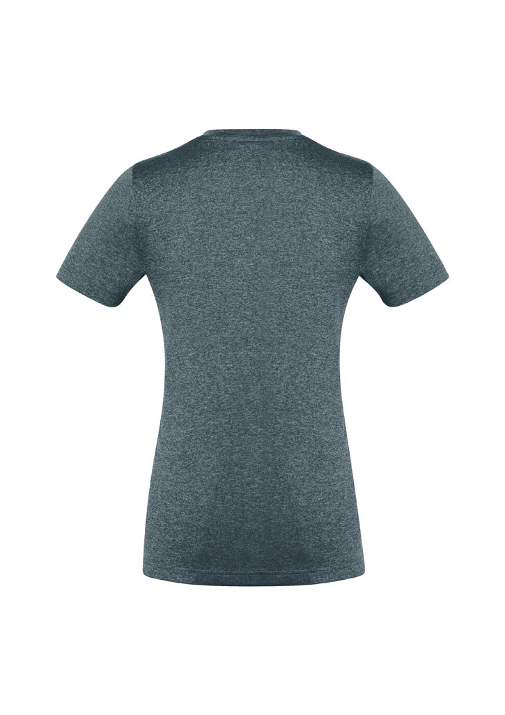 Womens Aero Short Sleeve Tee - Charcoal ||SRC=https://cdn.fashionbizapps.nz/honeybee/images/T800LS_Product_Charcoal_02_5C6KZD5.jpg