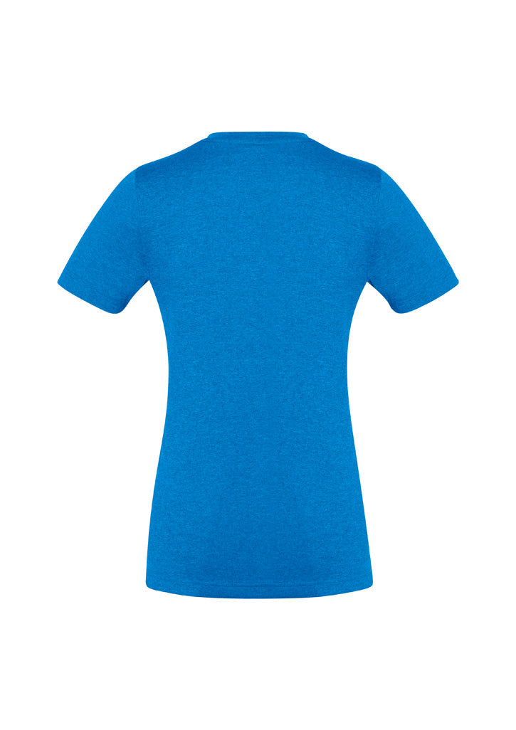 Womens Aero Short Sleeve Tee - Cyan ||SRC=https://cdn.fashionbizapps.nz/honeybee/images/T800LS_Product_Cyan_02_Cp5HwBM.jpg