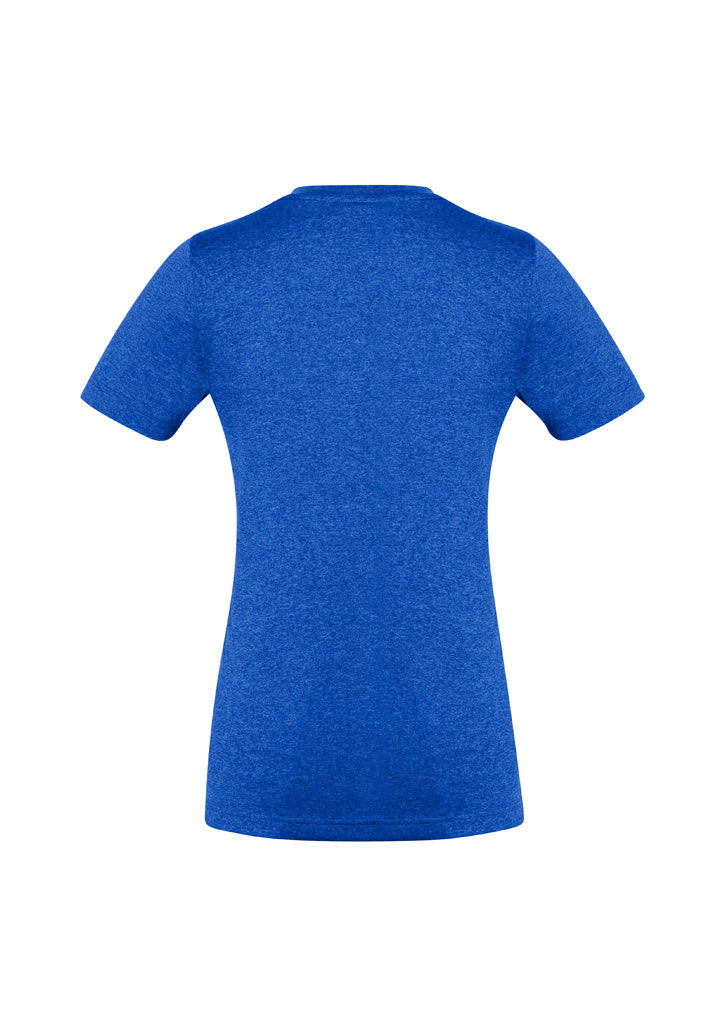 Womens Aero Short Sleeve Tee - Electric Blue ||SRC=https://cdn.fashionbizapps.nz/honeybee/images/T800LS_Product_ElectricBlue_02_6rWLi94.jpg