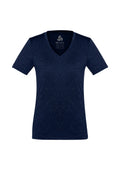 Womens Aero Short Sleeve Tee - Navy ||SRC=https://cdn.fashionbizapps.nz/honeybee/images/T800LS_Product_Navy_01_YVnMeTV.jpg