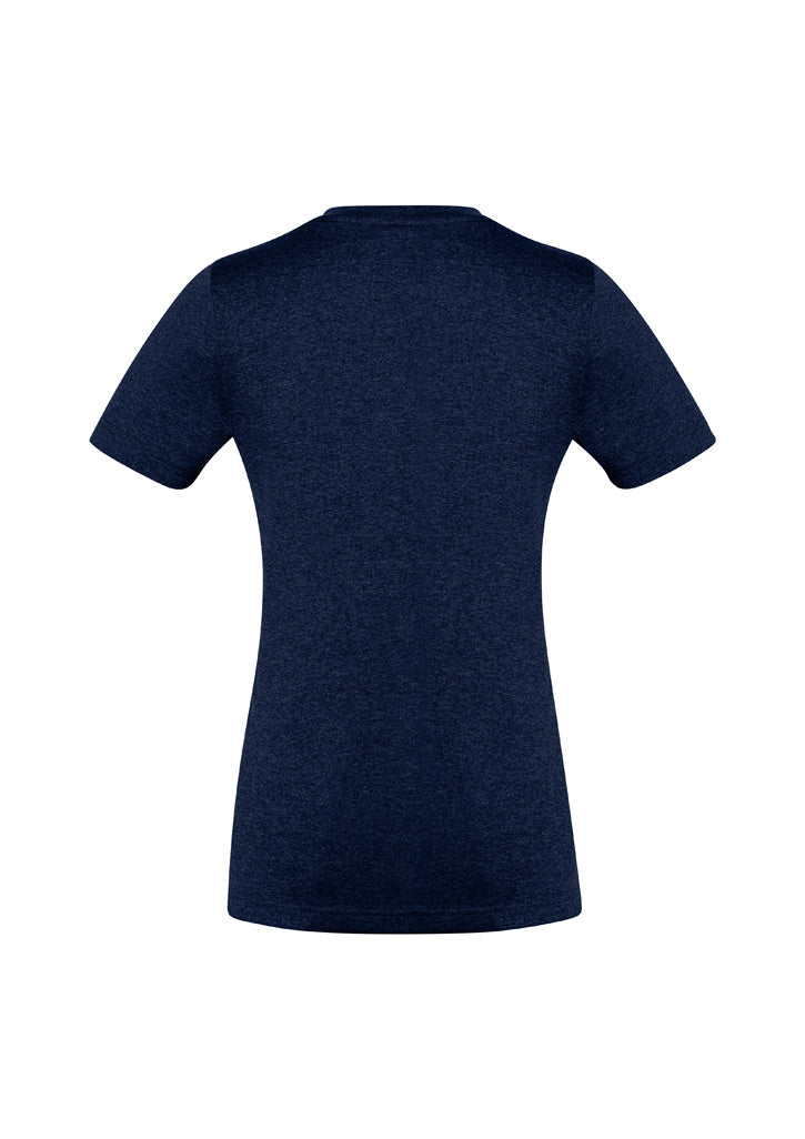Womens Aero Short Sleeve Tee - Navy ||SRC=https://cdn.fashionbizapps.nz/honeybee/images/T800LS_Product_Navy_02_xLRlu9x.jpg