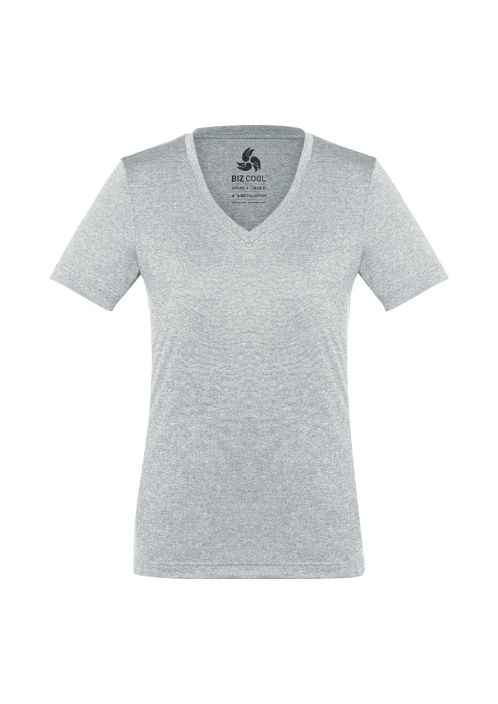 Womens Aero Short Sleeve Tee - Silver ||SRC=https://cdn.fashionbizapps.nz/honeybee/images/T800LS_Product_Silver_01_bCyQMlE.jpg