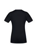 Womens Aero Short Sleeve Tee - Solid Black ||SRC=https://cdn.fashionbizapps.nz/honeybee/images/T800LS_Product_SolidBlack_02.jpg