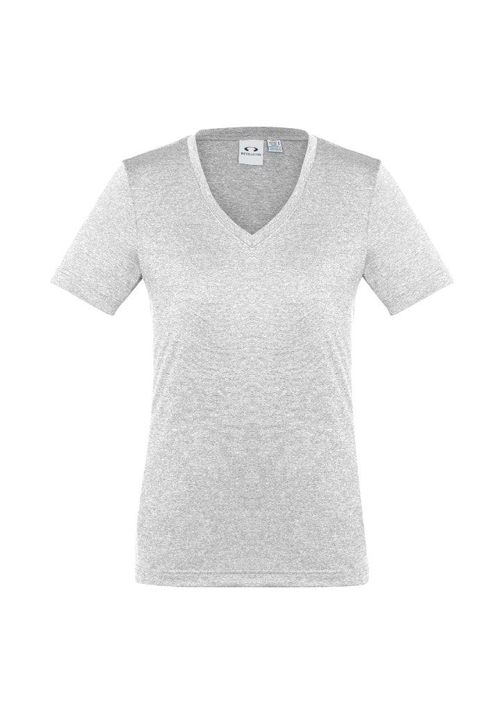 Womens Aero Short Sleeve Tee - Silver ||SRC=https://cdn.fashionbizapps.nz/honeybee/images/T800LS_bProduct_Silver_01_7hmsSVp.jpg