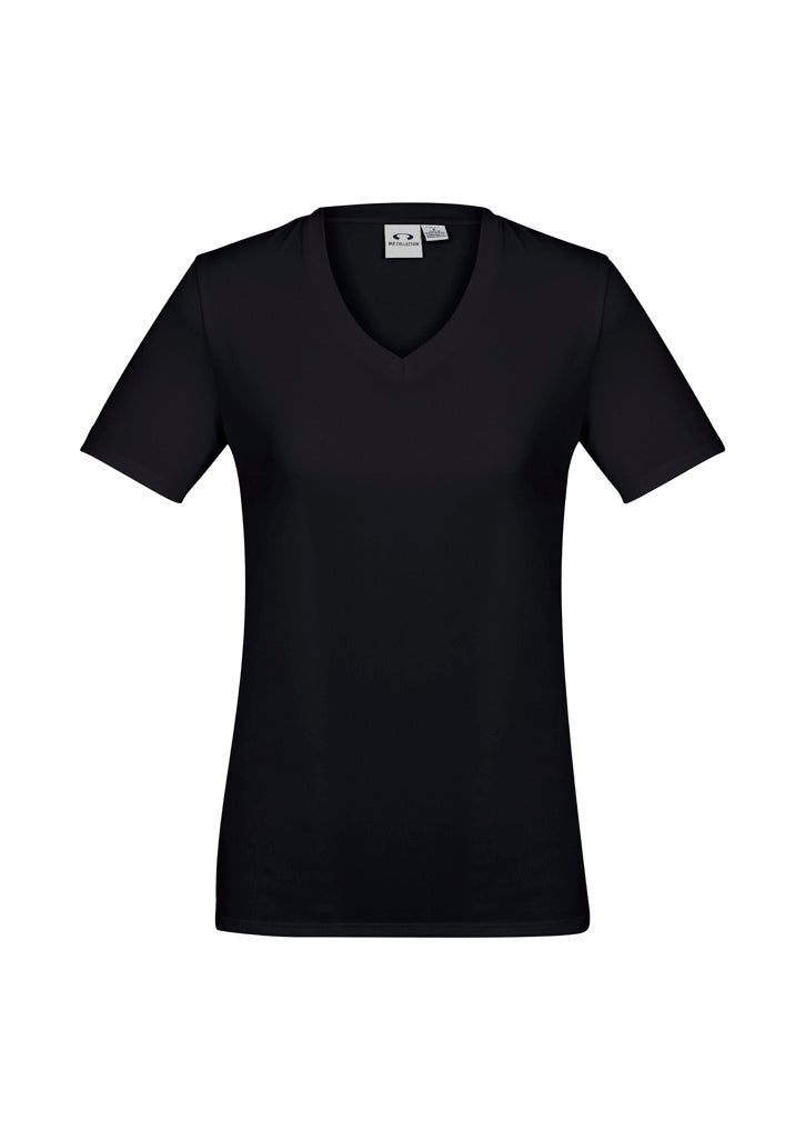 Womens Aero Short Sleeve Tee - Solid Black ||SRC=https://cdn.fashionbizapps.nz/honeybee/images/T800LS_bProduct_SolidBlack_01_g6QWjXC.jpg