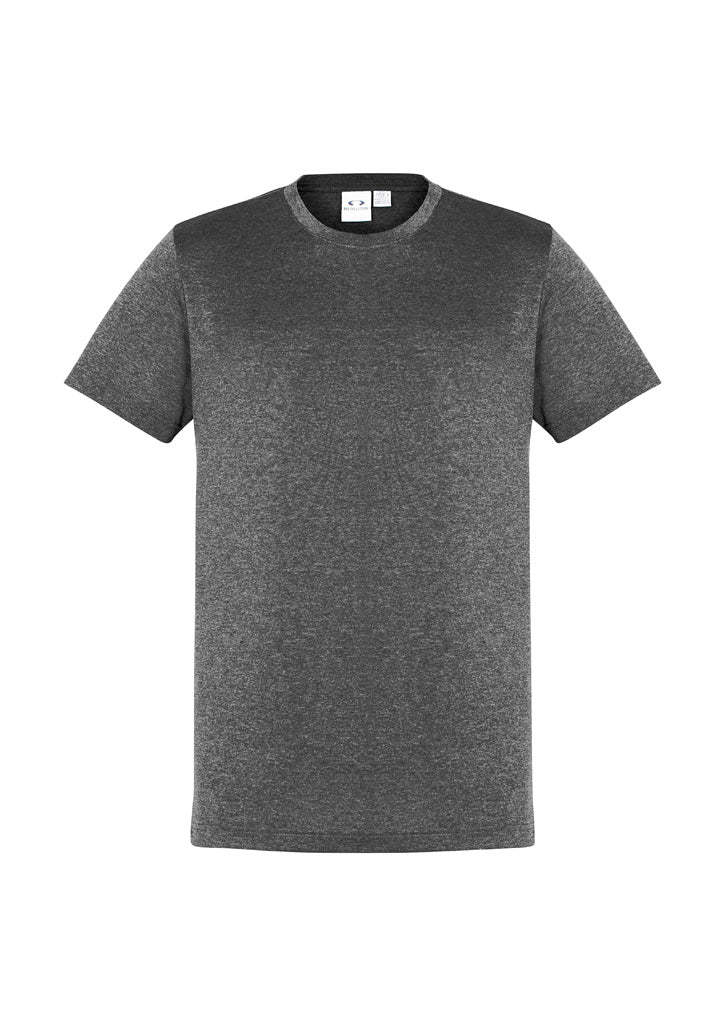 Mens Aero Short Sleeve Tee - Black Marle ||SRC=https://cdn.fashionbizapps.nz/honeybee/images/T800MS_Product_Black_01_j6g3vAU.jpg