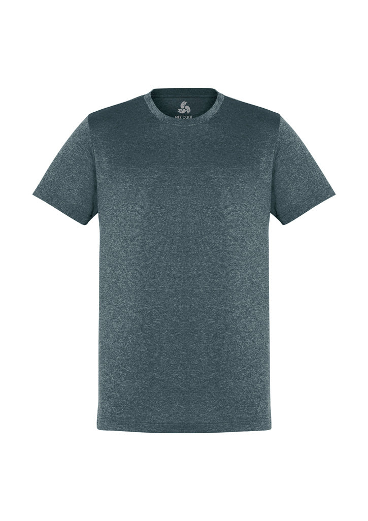 Mens Aero Short Sleeve Tee - Charcoal ||SRC=https://cdn.fashionbizapps.nz/honeybee/images/T800MS_Product_Charcoal_01_yJfkxN7.jpg