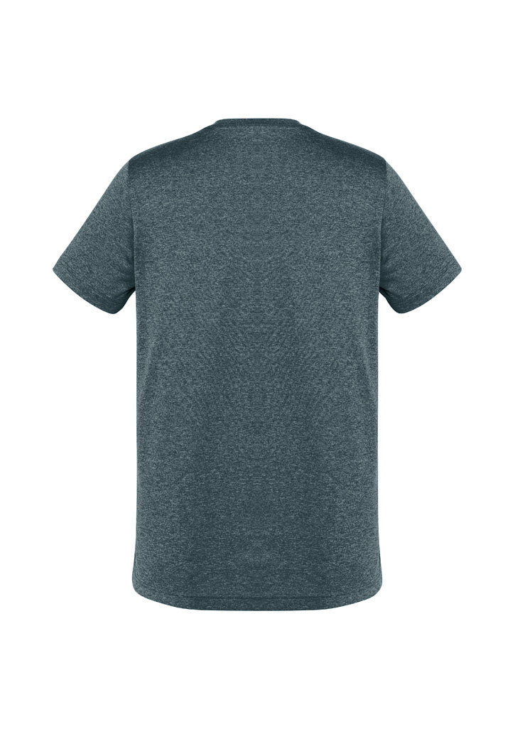 Mens Aero Short Sleeve Tee - Charcoal ||SRC=https://cdn.fashionbizapps.nz/honeybee/images/T800MS_Product_Charcoal_02_RoeOKmY.jpg