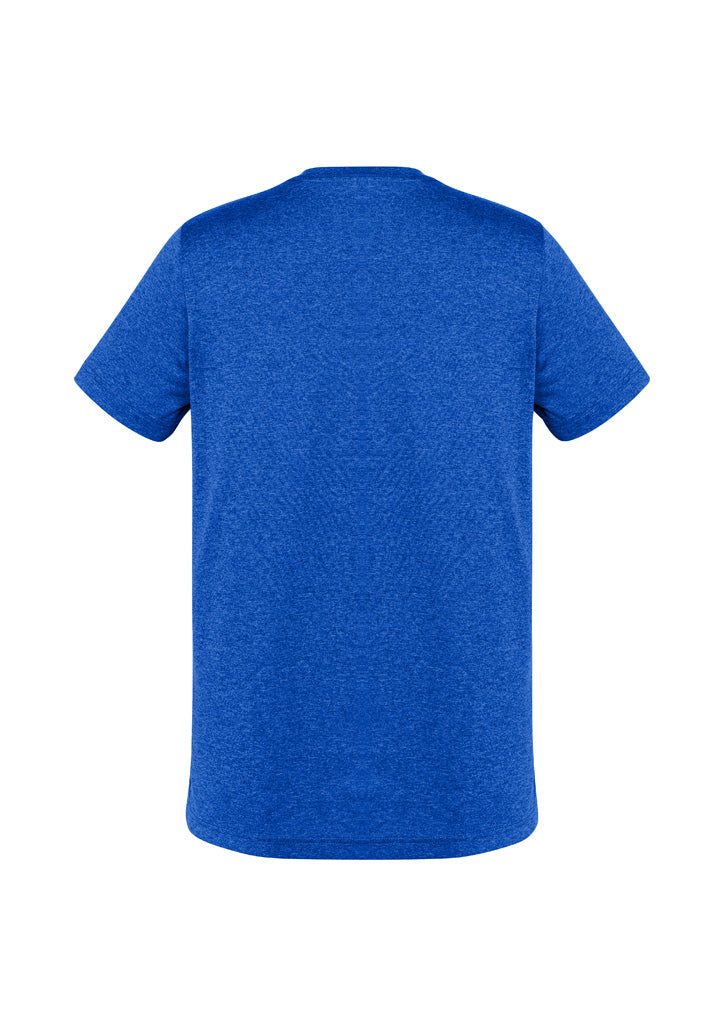 Mens Aero Short Sleeve Tee - Electric Blue ||SRC=https://cdn.fashionbizapps.nz/honeybee/images/T800MS_Product_ElectricBlue_02_Jqyb6wO.jpg