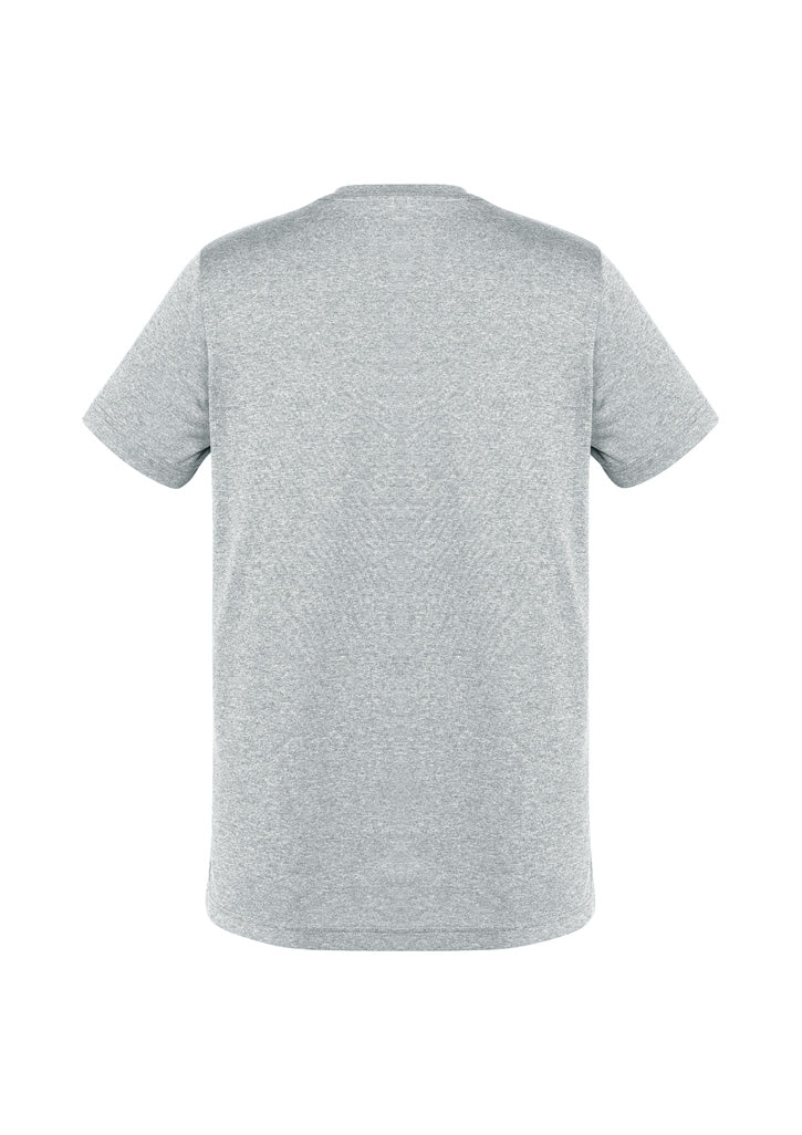 Mens Aero Short Sleeve Tee - Silver ||SRC=https://cdn.fashionbizapps.nz/honeybee/images/T800MS_Product_Silver_02_PxdEPzp.jpg