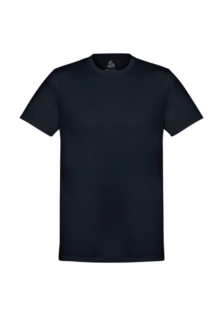 Mens Aero Short Sleeve Tee - Solid Black ||SRC=https://cdn.fashionbizapps.nz/honeybee/images/T800MS_Product_SolidBlack_01.jpg