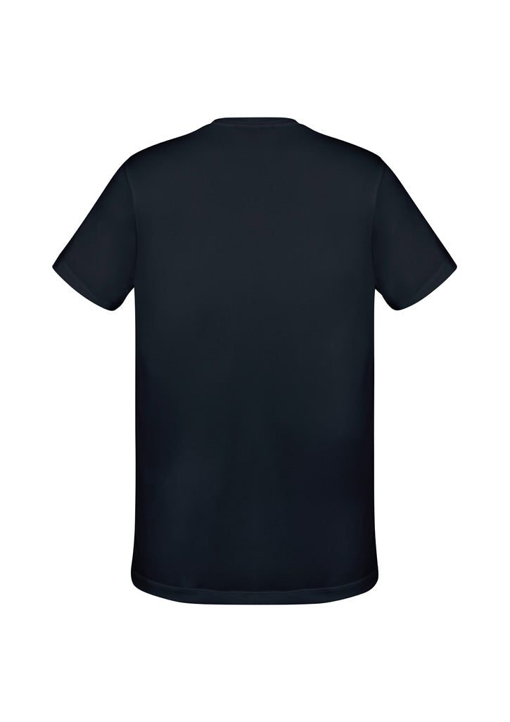 Mens Aero Short Sleeve Tee - Solid Black ||SRC=https://cdn.fashionbizapps.nz/honeybee/images/T800MS_Product_SolidBlack_02.jpg