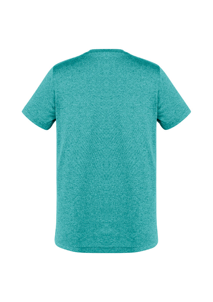Mens Aero Short Sleeve Tee - Teal ||SRC=https://cdn.fashionbizapps.nz/honeybee/images/T800MS_Product_Teal_02.jpg