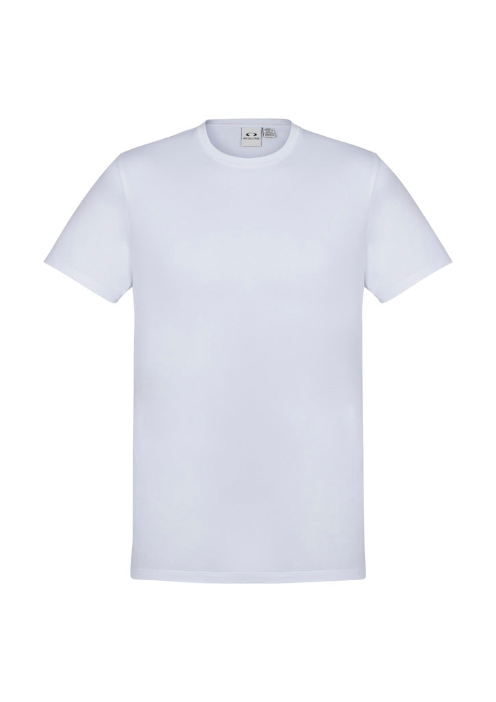 Mens Aero Short Sleeve Tee - White ||SRC=https://cdn.fashionbizapps.nz/honeybee/images/T800MS_Product_White_01.jpg
