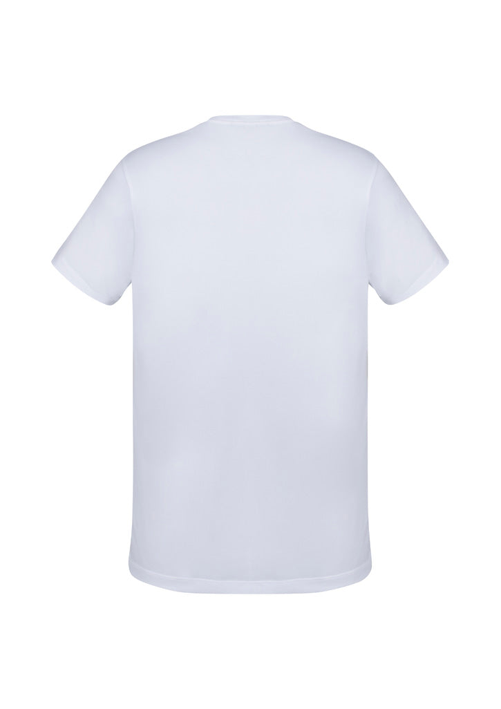 Mens Aero Short Sleeve Tee - White ||SRC=https://cdn.fashionbizapps.nz/honeybee/images/T800MS_Product_White_02.jpg