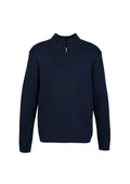 Mens 80/20 Wool Pullover - Navy ||SRC=https://cdn.fashionbizapps.nz/honeybee/images/WP10310_bProduct_Navy_01_3OSc3pd.jpg