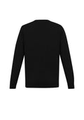 Mens Roma Knit Pullover - Black ||SRC=https://cdn.fashionbizapps.nz/honeybee/images/WP916M_bProduct_Black_02_m3D6NG3.jpg