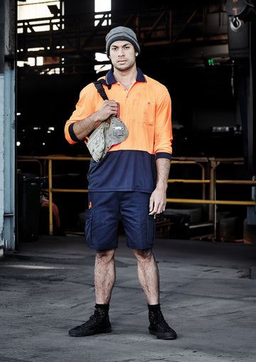 Hi Vis Basic Long Sleeve Polo