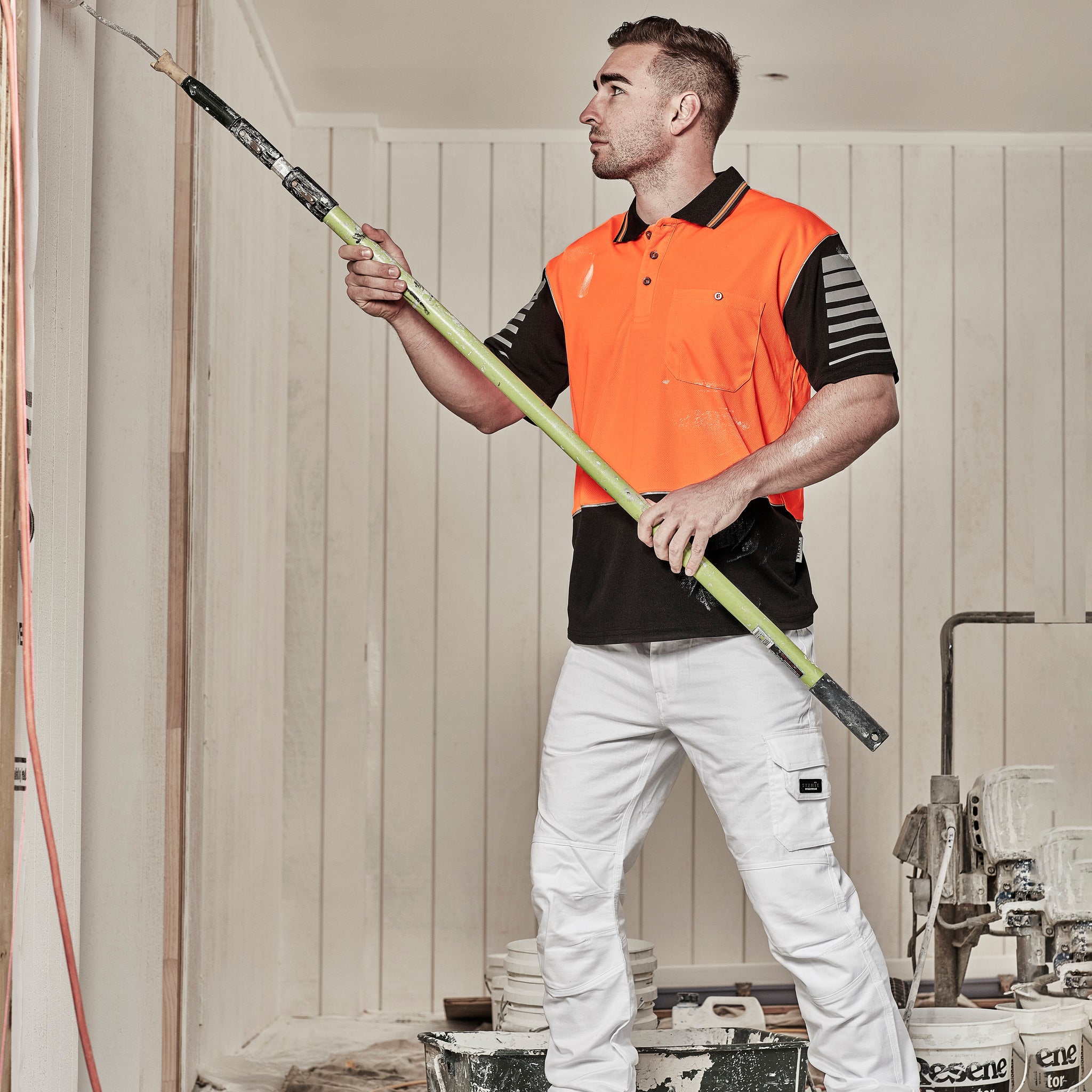 Hi Vis Zone Short Sleeve Polo