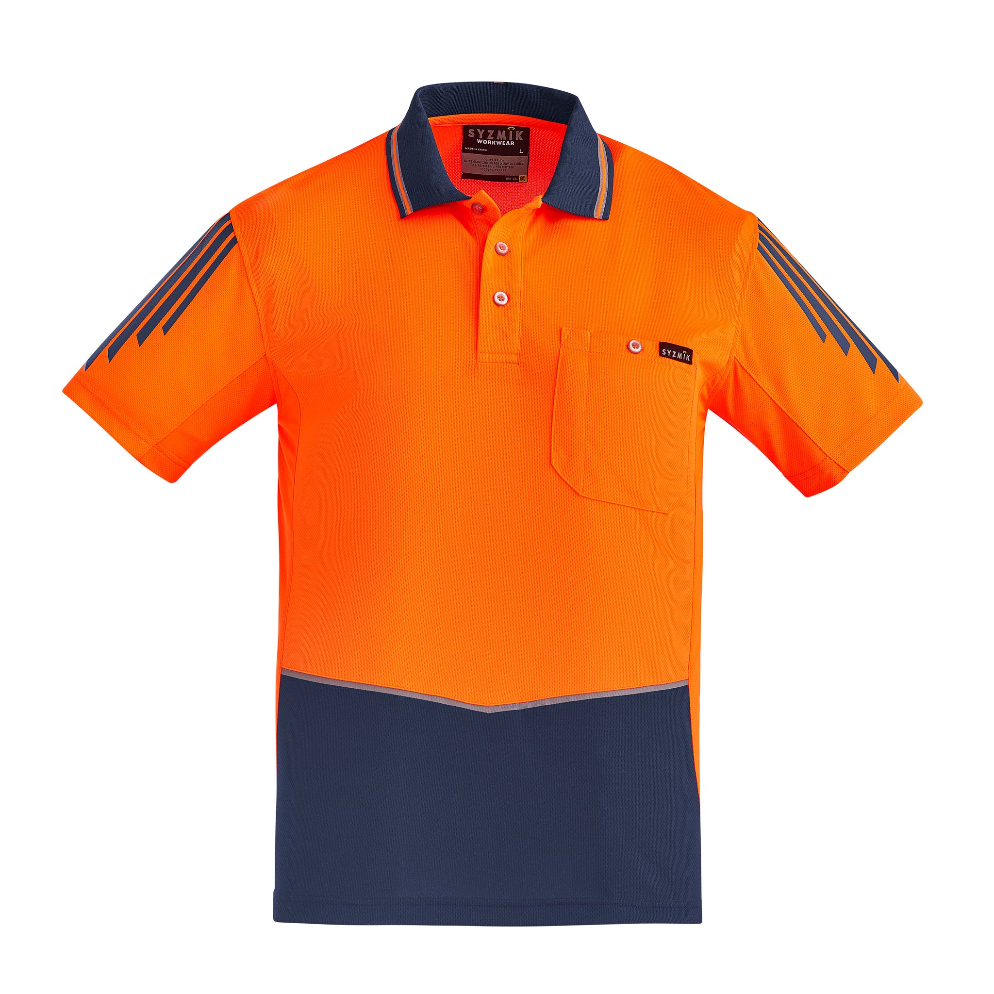 Hi Vis Flux Short Sleeve Polo