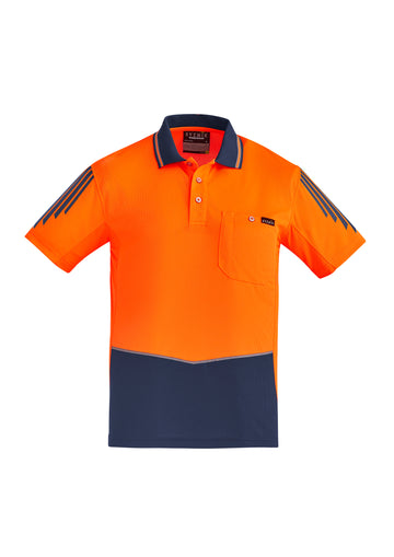 Hi Vis Flux Short Sleeve Polo