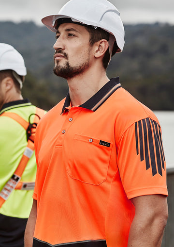 Hi Vis Flux Short Sleeve Polo