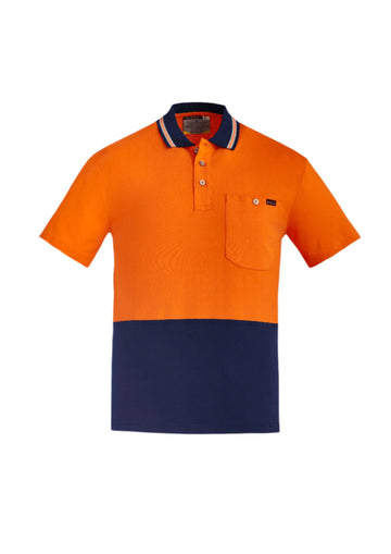 Hi Vis Cotton Short Sleeve Polo