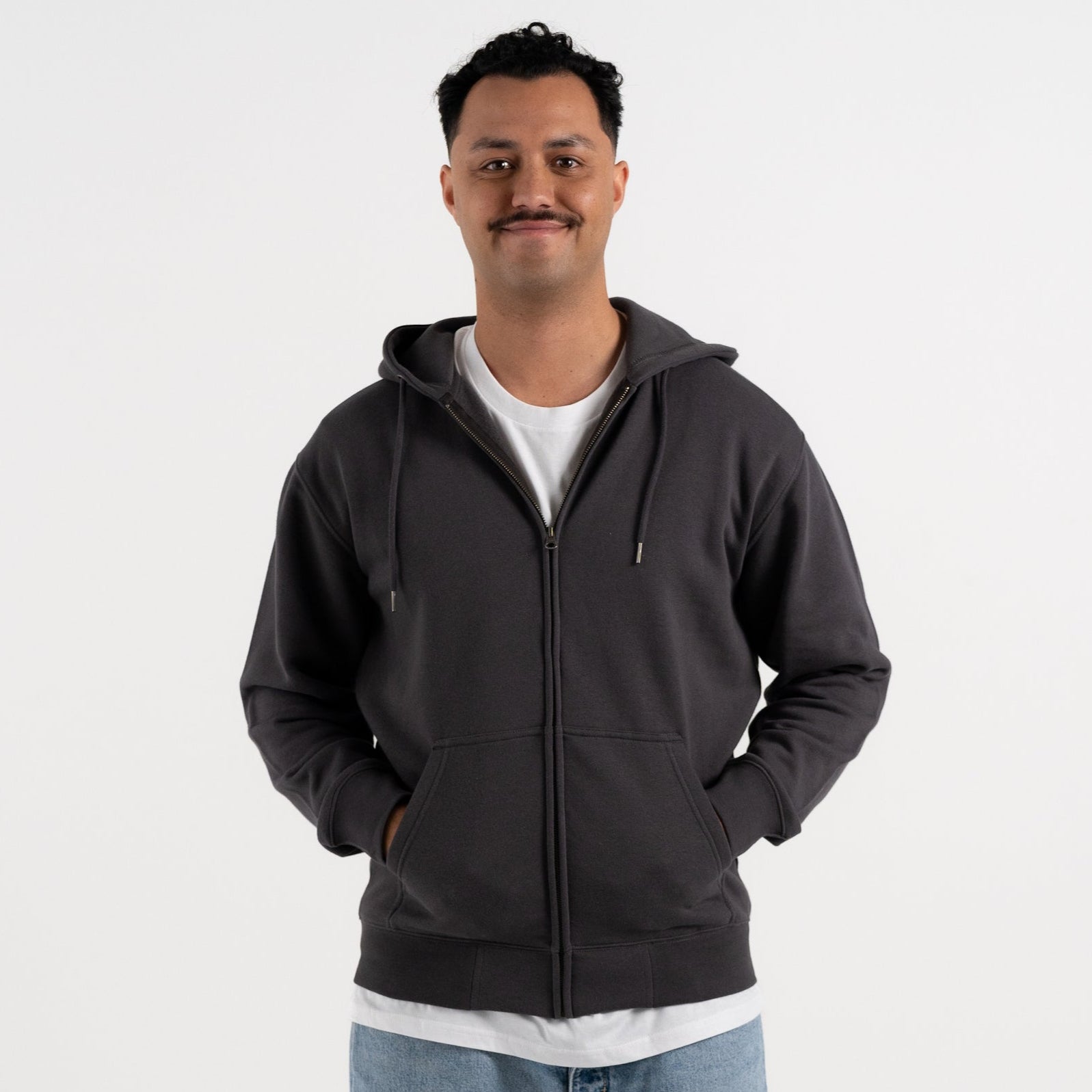 Campfire Zip Hoodie V2 - Mens