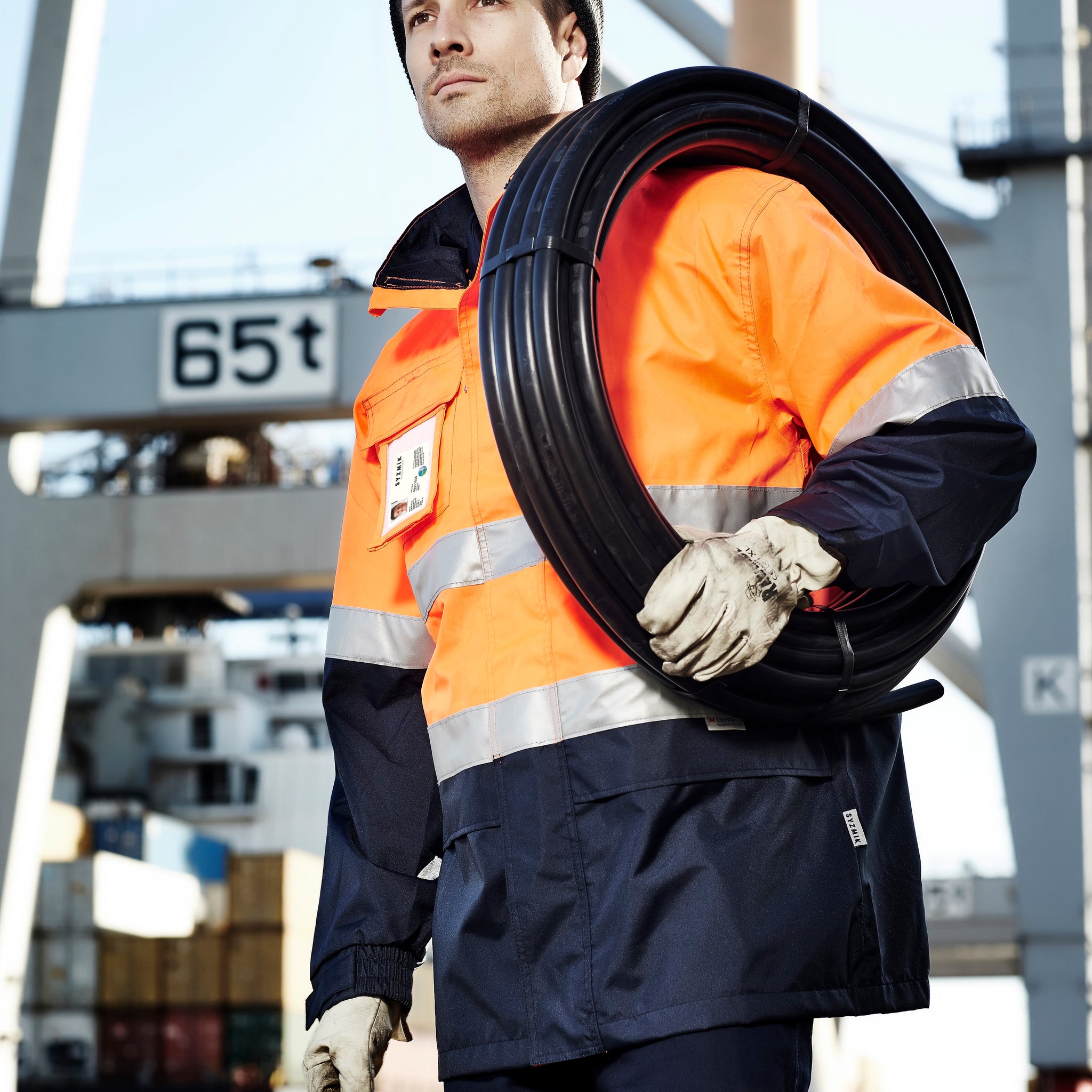 Hi Vis Ultralite Waterproof Jacket