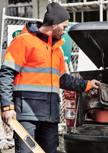 Hi Vis Antarctic Softshell Jacket