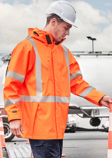TTMC-W23 Hi Vis X Back Heavy Duty Waterproof Jacket