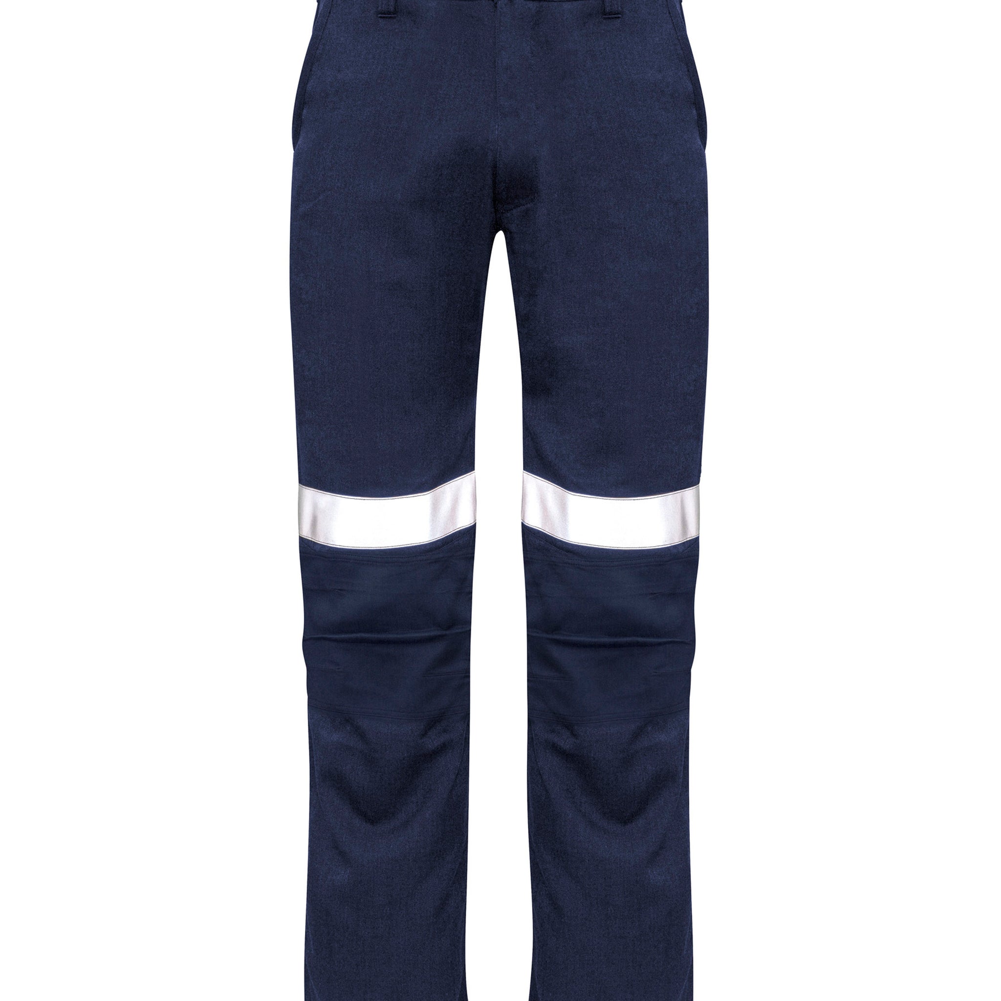 Orange Flame Traditional Style Taped Work Pant